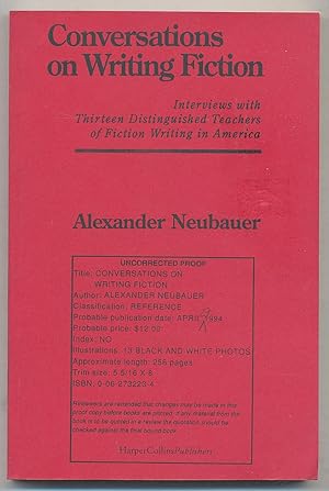 Seller image for Conversations on Writing Fiction: Interviews with Thirteen Distinguished Teachers of Fiction Writing in America for sale by Between the Covers-Rare Books, Inc. ABAA