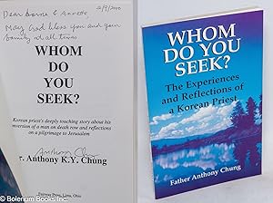 Whom do you seek? A Korean priest's deeply touching story about his conversion of a man on death ...