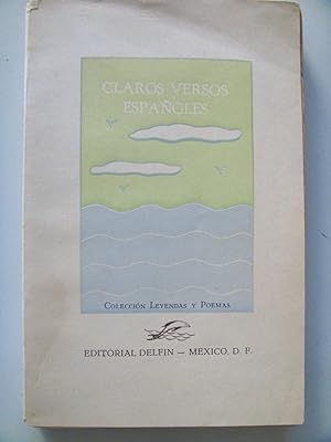 Seller image for CLAROS VEROSS ESPAOLES. for sale by Cabalgando en un Silbido
