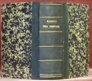 Bild des Verkufers fr Manuale Juris Synopticum in quo continentur Justiniani Institutiones cum Gaii Institutionibus e Regione oppositis perpetuo collatae necnon Ulpiani Fragmenta, Pauli Sententiae, Vaticana Fragmenta et aliae Plurimae Veterum Jurisconsultorum Reliquae.Editio tertia, auctior et emendatior. zum Verkauf von Bouquinerie du Varis