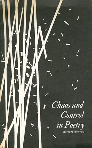 Imagen del vendedor de Chaos and Control in Poetry a la venta por The Haunted Bookshop, LLC