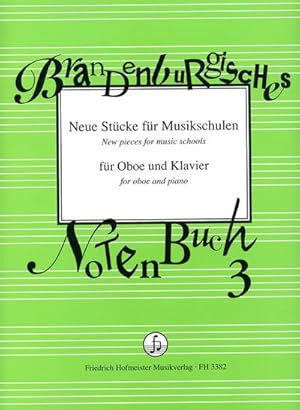 Bild des Verkufers fr Neue Stcke fr Musikschulen, fr Oboe + Klavier zum Verkauf von AHA-BUCH GmbH