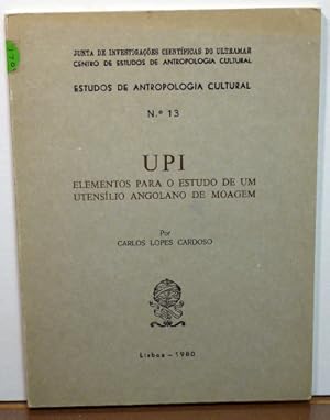 Imagen del vendedor de ELEMENTOS PARA O ESTUDIO DE UM UTENSILIO ANGOLANO DE MOAGEM a la venta por RON RAMSWICK BOOKS, IOBA