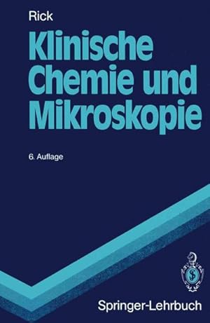 Bild des Verkufers fr Klinische Chemie und Mikroskopie zum Verkauf von AHA-BUCH GmbH