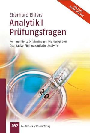 Bild des Verkufers fr Ehlers, Analytik I - Prfungsfragen zum Verkauf von BuchWeltWeit Ludwig Meier e.K.