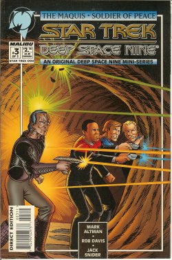 Imagen del vendedor de Star Trek: DEEP SPACE NINE, THE MAQUIS: Apr #3 a la venta por Books from the Crypt