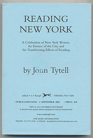 Seller image for Reading New York for sale by Between the Covers-Rare Books, Inc. ABAA