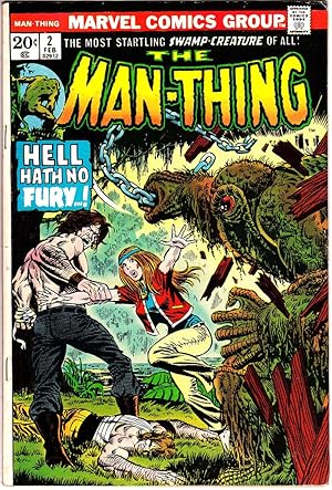 Seller image for MAN-THING Vol 1 #2 Feb 1974 Comic for sale by Booklover Oxford