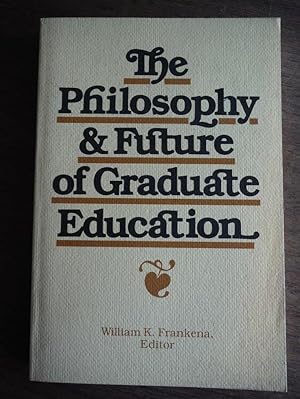 Immagine del venditore per The Philosophy and Future of Graduate Education venduto da Imperial Books and Collectibles