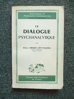 LE DIALOGUE PSYCHANALYTIQUE