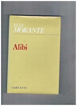 Immagine del venditore per Alibi. Prima edizione Garzanti. venduto da Libreria Gull