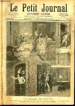 Seller image for LE PETIT JOURNAL - supplment illustr numro 2 - LE DRAME DE ROUEN: Assassinat de Marie Person, Poursuite de la mre er du fils dans l'escalier par l'assassin, La maison du crime, Assassinat d'une fille par son pre, Arrestation de l'assassin. for sale by Le-Livre