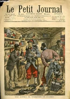 Seller image for LE PETIT JOURNAL - supplment illustr numro 947 - UNE AGENCE DE DESERTION EN ALGERIE - TERRORISTES ET POLICIERS RUSSES for sale by Le-Livre