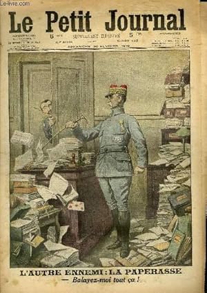 Seller image for LE PETIT JOURNAL - supplment illustr numro 1313 - L'AUTRE ENNEMi: LA PAPERASSE - LA VENGEANCE DU CHAUFFEUR for sale by Le-Livre