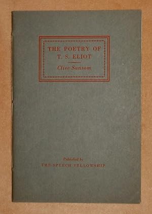 THE POETRY OF T.S.ELIOT.