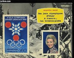 Seller image for LES JEUX OLYMPIQUES D'HIVER A TRAVERS. LES TIMBRES-POSTE for sale by Le-Livre