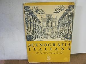 Exhibition of Italian Theatrical Design Catalogue Lineamenti Di Scenografia Italiana
