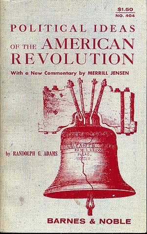 Bild des Verkufers fr Political Ideas of the American Revolution zum Verkauf von Between the Covers-Rare Books, Inc. ABAA