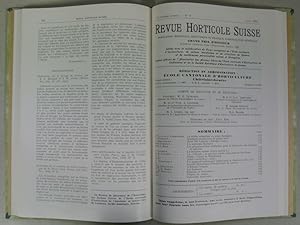 Bild des Verkufers fr REVUE HORTICOLE SUISSE. Publication Mensuelle, Scientifique et Pratique D'Horticulture, Annee 4 (1931) [= Jahrgang/Volume 4 (1931)] Komplett, gebundene Zeitschrift. zum Verkauf von Antiquariat Bookfarm