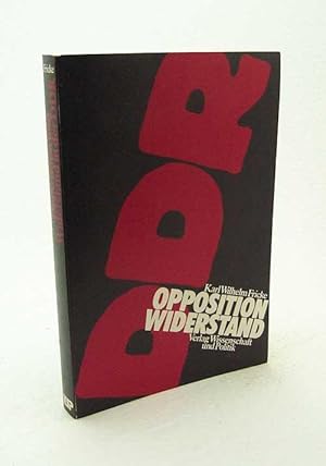 Bild des Verkufers fr Opposition und Widerstand in der DDR : Ein politischer Report / Karl Wilhelm Fricke zum Verkauf von Versandantiquariat Buchegger