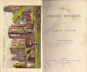 Bild des Verkufers fr The Christian Miscellany and Family Visitor for the Year 1884 zum Verkauf von Michael Moons Bookshop, PBFA