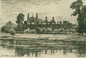 Eton College from the River.