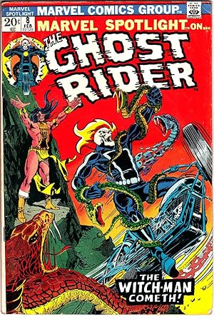 MARVEL SPOTLIGHT ON: GHOST RIDER Vol 1 #8 Feb 1973 (Comic)