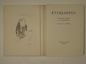 Enveloppes. 20 lithographies originales de R.Auberjonois.