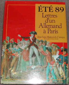 Image du vendeur pour Et 89, lettres d'un allemand  paris. mis en vente par alphabets