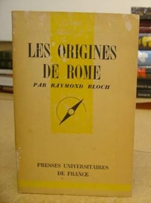 Bild des Verkufers fr Les Origines De Rome zum Verkauf von Eastleach Books