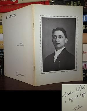 Image du vendeur pour SAMPSON Signed 1st mis en vente par Rare Book Cellar