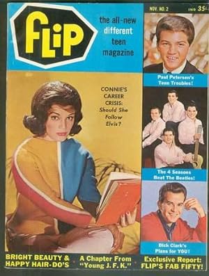 FLIP Volume 1 #2 November/1964 (the All-New different TEEN Magazine; Kahn pub); *** Connie Franci...