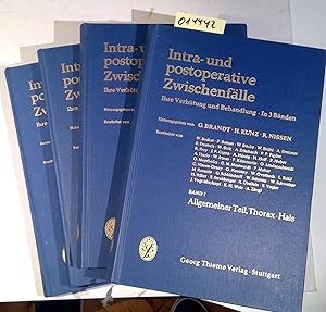 Intra- und postoperative Zwischenfälle, Ihre Verhütung und Behandlung - 4 Bände