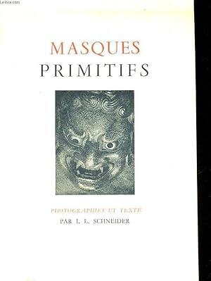 Seller image for MASQUES PRIMITIFS for sale by Le-Livre