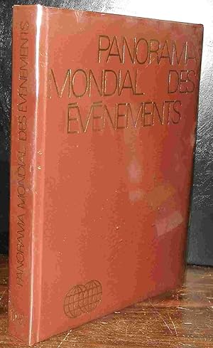 Image du vendeur pour PANORAMA MONDIAL DES EVEMENTS 1987 mis en vente par Livres 113