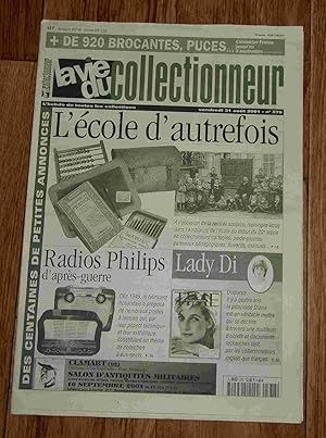 Bild des Verkufers fr ECOLE AUTREFOIS - RADIOS PHILIPS - LADY DI - LA VIE DU COLLECTIONNEUR - NUMERO 378 zum Verkauf von Livres 113