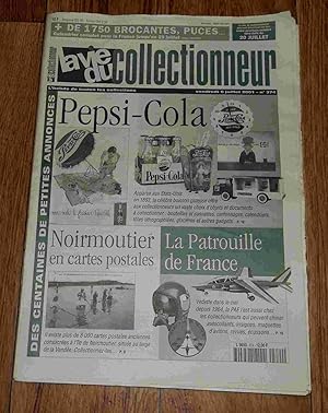 Image du vendeur pour PEPSI COLA - CAP NOIMOUTIER - PATROUILLE DE FRANCE - LA VIE DU COLLECTIONNEUR - NUMERO 374 mis en vente par Livres 113