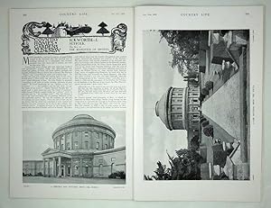 Original Issue of Country Life Magazine Dated October 31st 1925 with a Main Feature on Ickworth (...