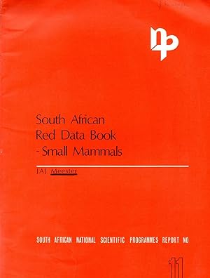 South African Red Data Book - Small Mammals
