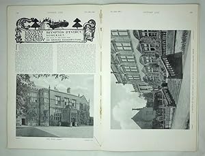 Original Issue of Country Life Magazine Dated November 30th 1907 with a Main Feature on Brympton ...