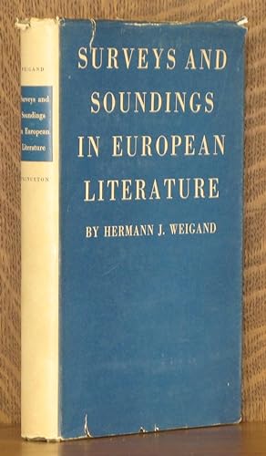 Seller image for SURVEYS AND SOUNDINGS IN EUROPEAN LITERATURE for sale by Andre Strong Bookseller