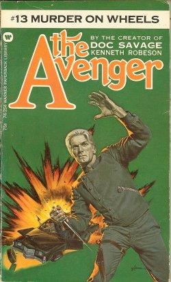 Bild des Verkufers fr MURDER ON WHEELS: The Avenger #13 zum Verkauf von Books from the Crypt