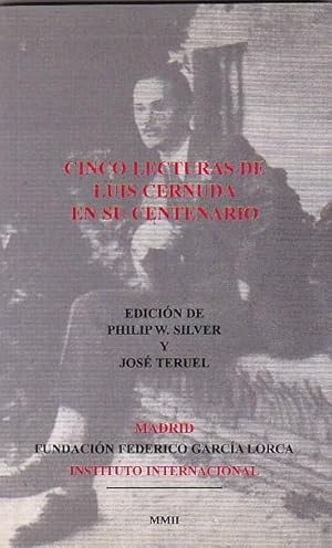 Seller image for Cinco lecturas de Luis Cernuda en su centenario for sale by LIBRERA GULLIVER