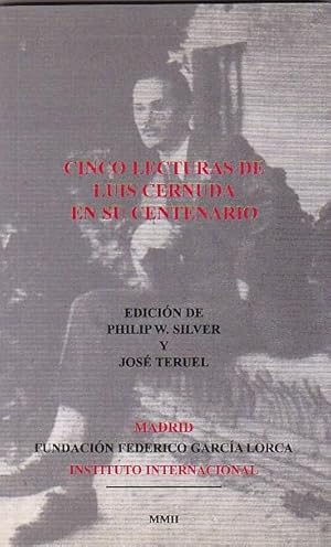 Immagine del venditore per Cinco lecturas de Luis Cernuda en su centenario venduto da LIBRERA GULLIVER