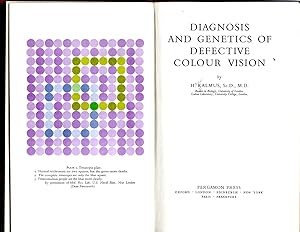 Imagen del vendedor de Diagnosis and Genetics of Defective Colour Vision a la venta por Book Booth