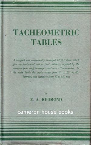 Tacheometric Tables