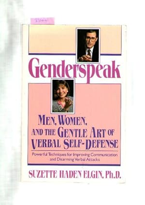 Immagine del venditore per Genderspeak : Men, Women, And The Gentle Art Of Verbal Self-Defense venduto da Books Authors Titles