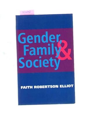 Bild des Verkufers fr Gender : Family and Society zum Verkauf von Books Authors Titles