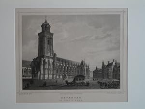 Bild des Verkufers fr Deventer. De groote kerk. zum Verkauf von Antiquariaat De Boekenbeurs