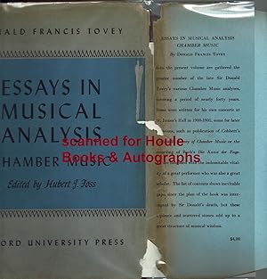 ESSAYS IN MUSICAL ANALYSIS